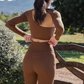 Asymmetrical Shoulder Fitness Workout Backless Corset Activewear Gym Long Sleeve Yoga Sports Crop Women Tops